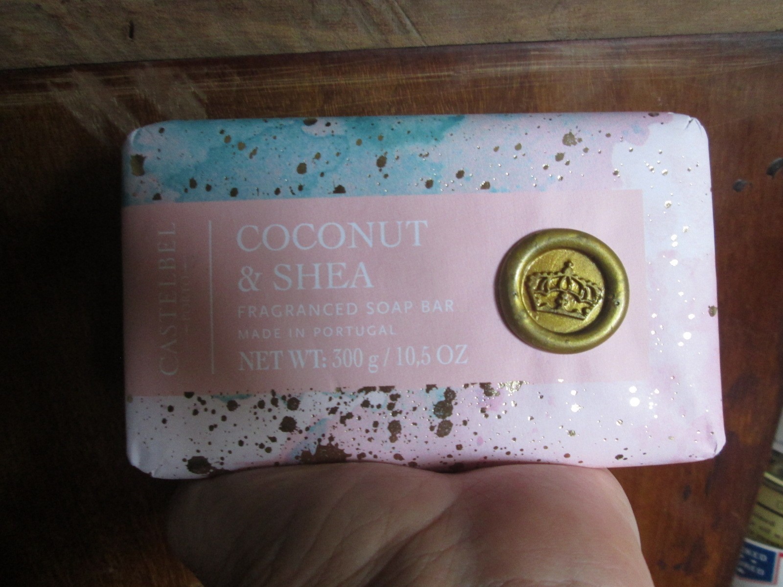 COCONUT & SHEA CASTEBEL SOAP BATH SHOWER BAR FRAGRANCE LUXURY PORTUGAL 10 OZ BAR