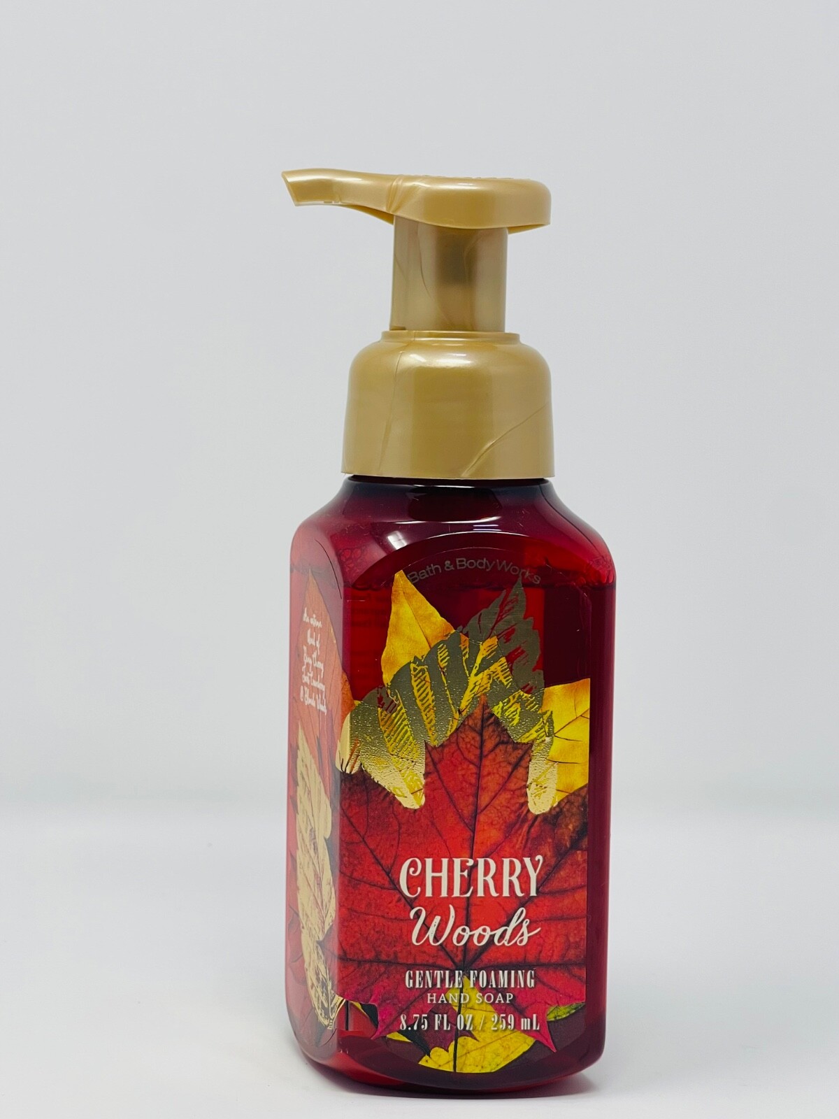 3 BATH & BODY WORKS CHERRY WOODS GENTLE FOAMING HAND SOAP 8.75 FL OZ/ 259 mL