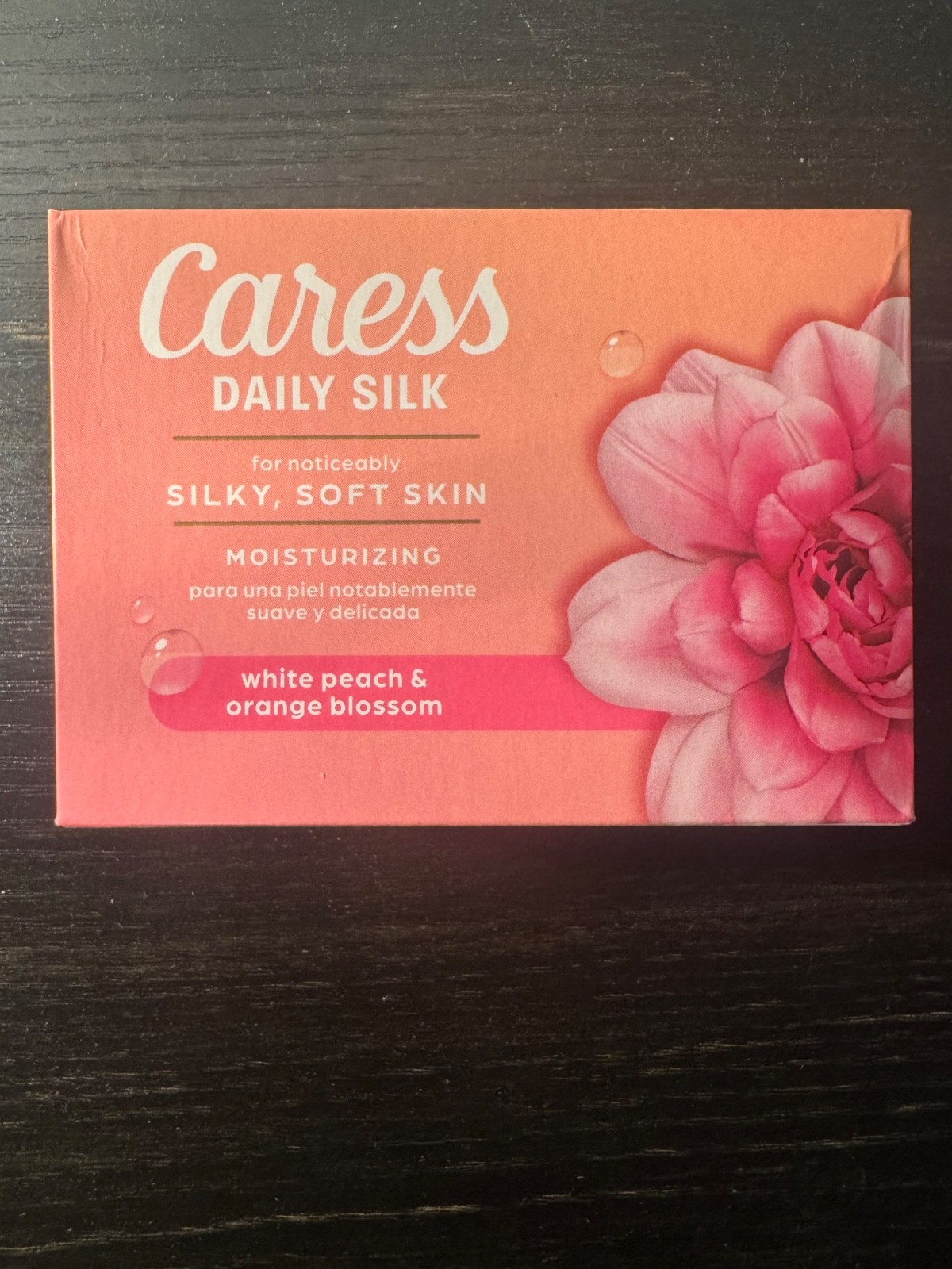 Caress Daily Silk Moisturizing Bar Soap White Peach & Orange Blossom 16 Bars 60…