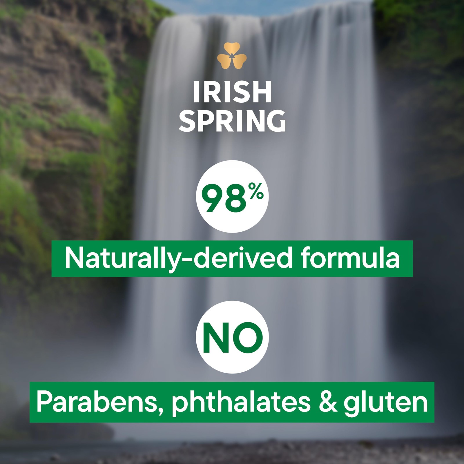 Irish Spring Bar Soap for Men, Original Clean, 3.75 Ounce (Pack of 24), Green