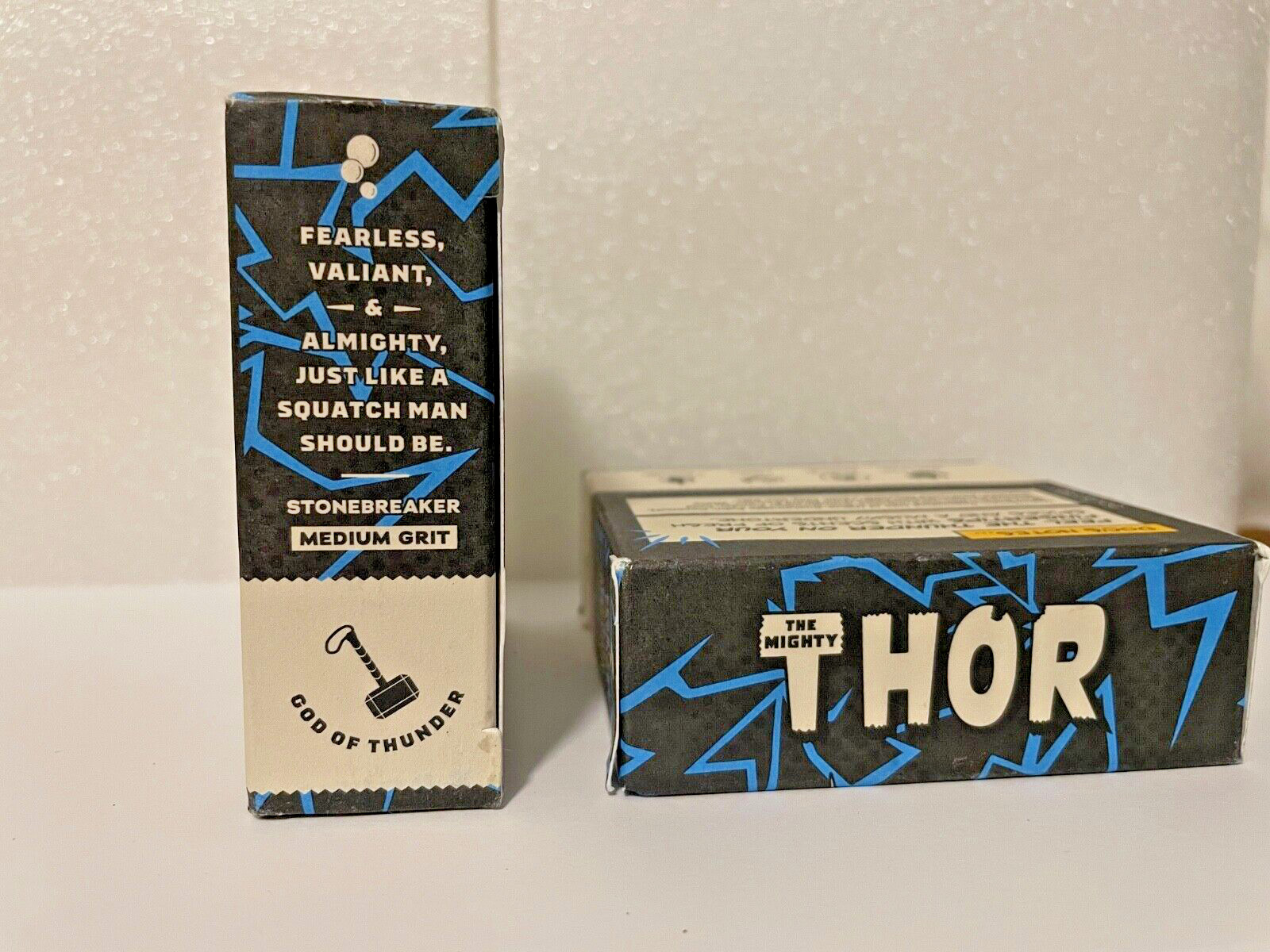 2 Pk – Dr. Squatch Divine Storm Thor Limited Edition Natural Soap Marvel Avenger