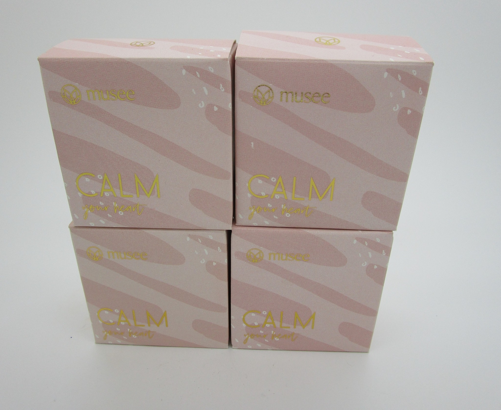 MUSEE Calm Your Heart Bar Soap LILAC PETALS & FRESH HERBS LOT OF 4 – 4.5 oz each