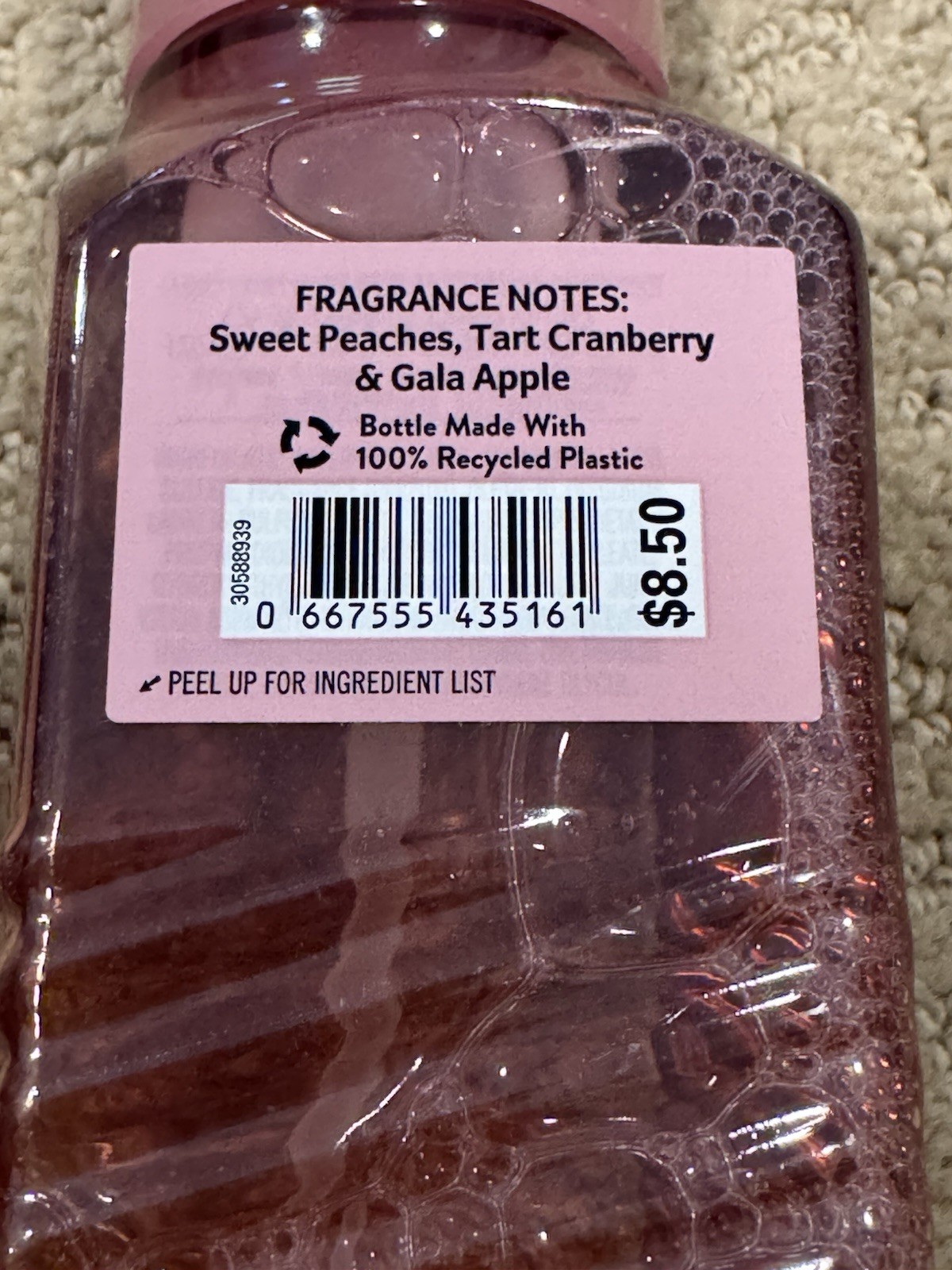 Bath & Body Works CRANBERRY PEACH Foaming Hand Soap