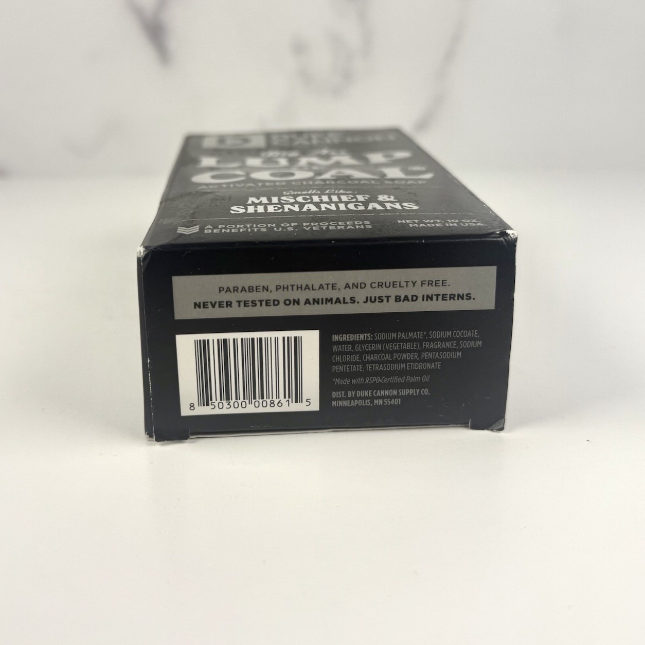 Duke Cannon Big Ass Lump Of Coal Charcoal Soap – Lot Of 2 – 10oz Each
