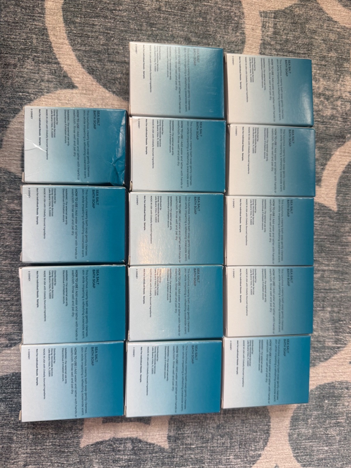 Disney Resorts SEA SALT Bath & Facial Soap LOT