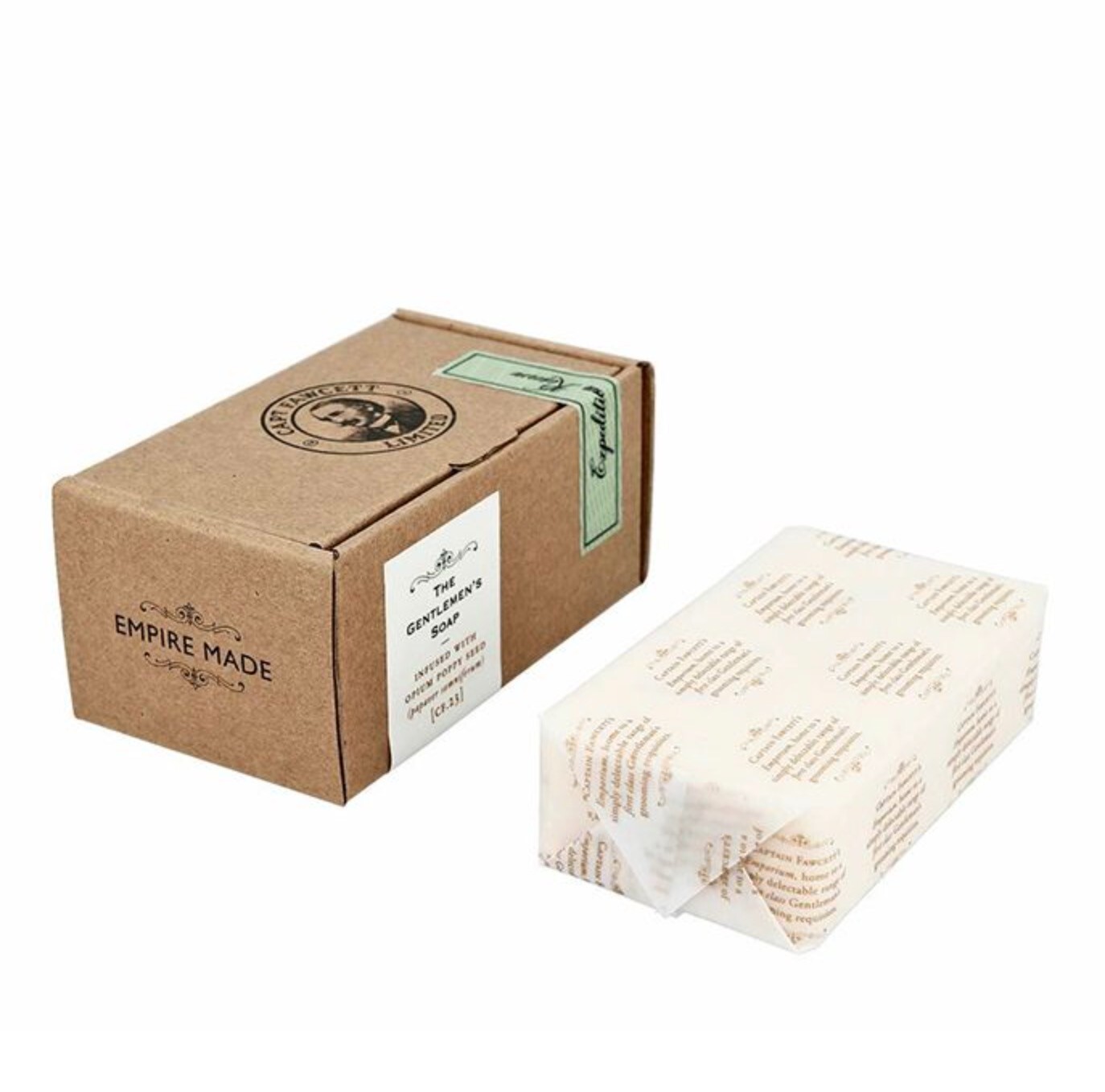 Captain Fawcett The Gentlemen’s Soap With Seeds Of Poppy 165 Gr