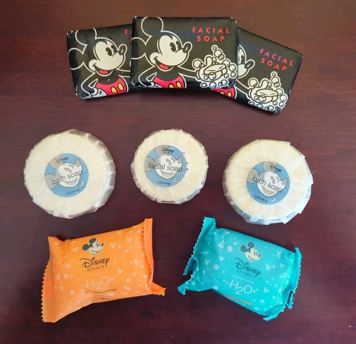 Vintage Disney Bar Soap – Mickey Mouse on Each -8 Bars