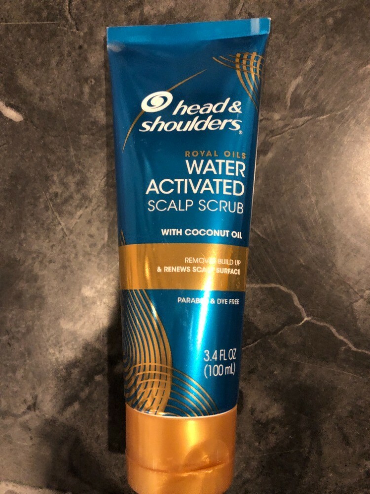 Lot of 5 Head & Shoulders Royal Oils Water Activated Scalp Scrub w/Coconut Oil