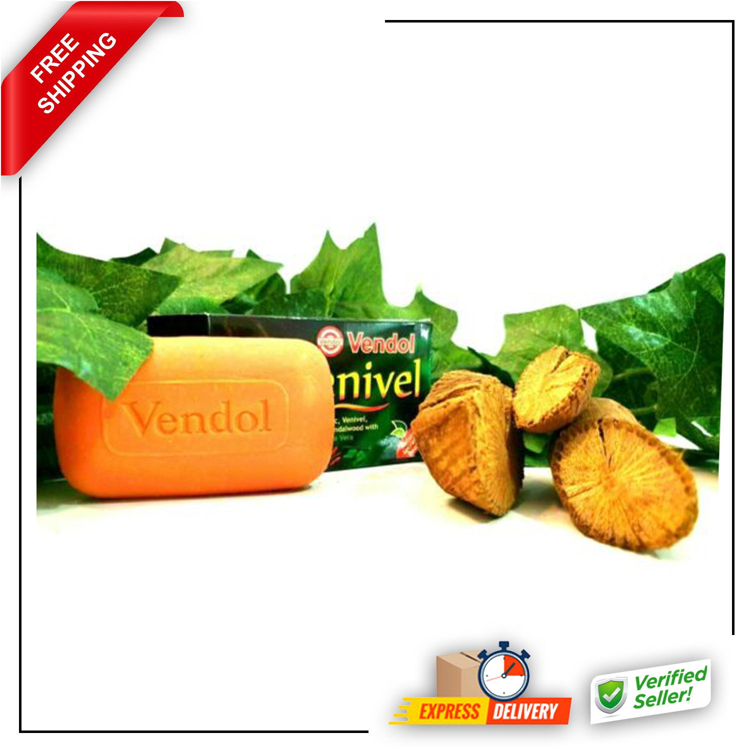 VENDOL VENIVEL SOAP Herbal Ayurvedic Beauty Care Soap 80g – NATURAL Soaps Ceylon