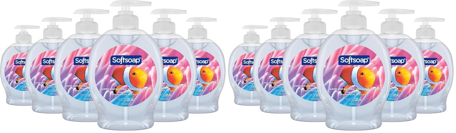 Softsoap Liquid Hand Soap Aquarium Series 7.5oz 6-Pack
