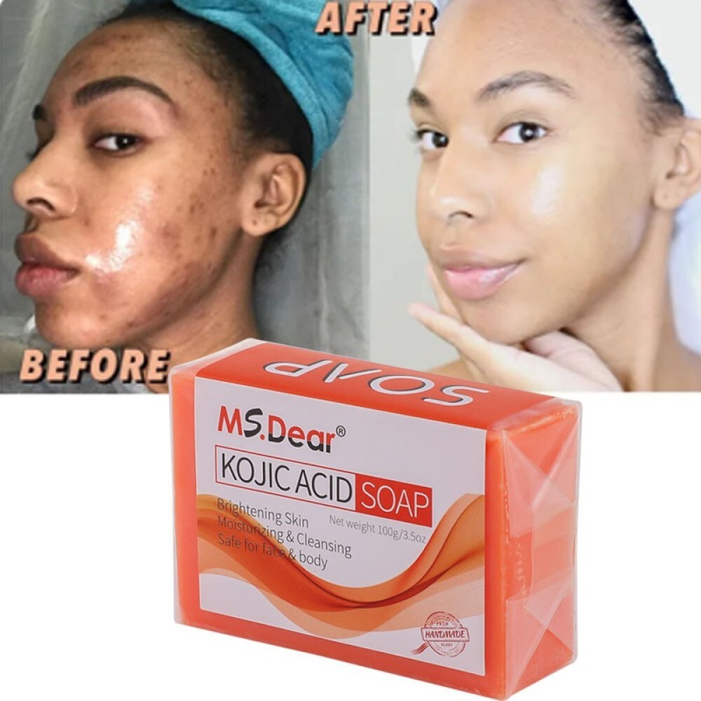 Handmade Kojic Acid Soap Face Body Care Soap Facial Cleansing Moisturizing Soap