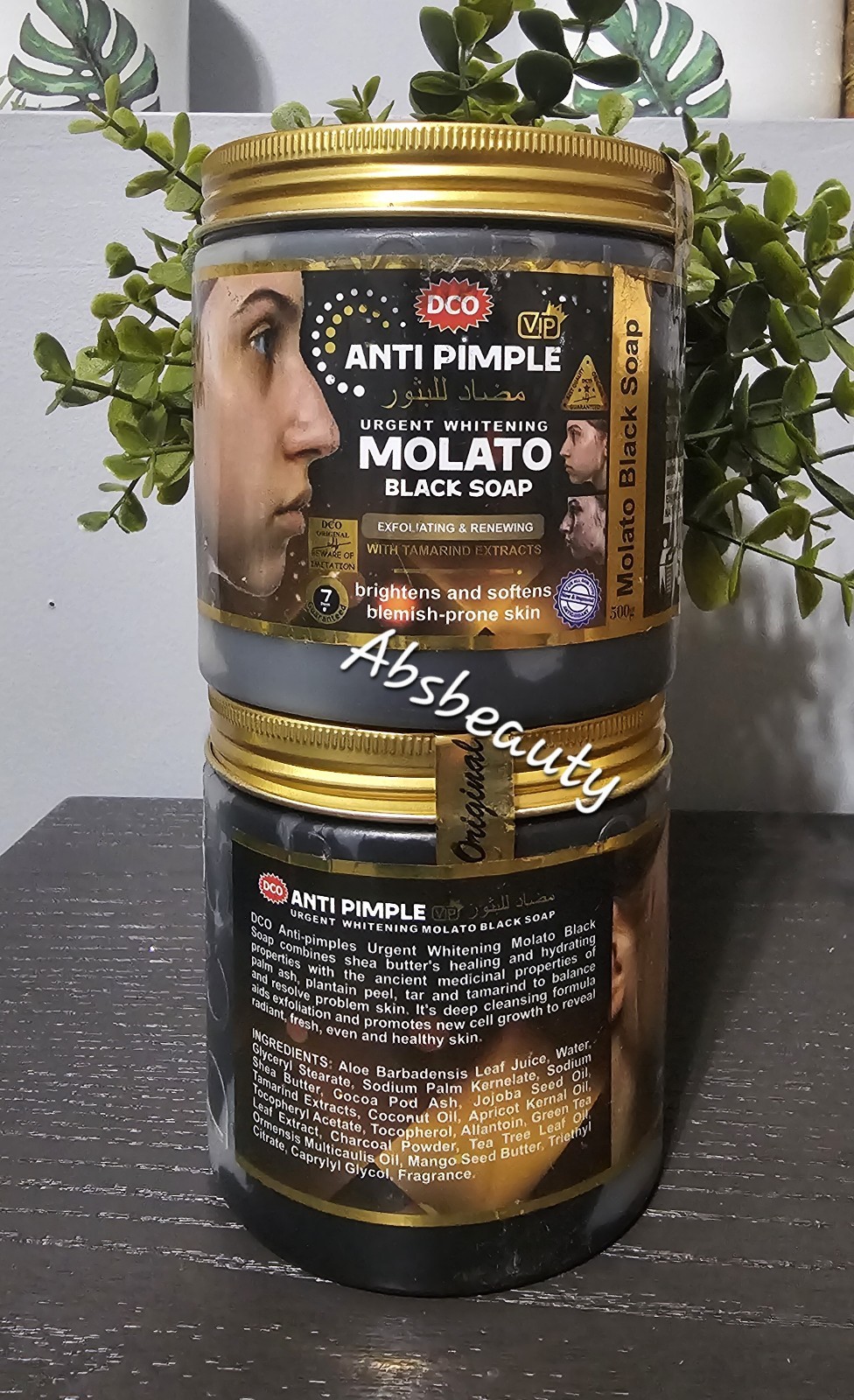 Anti Pimple Urgent Whitening MOLATO Black Soap 500g✨️💯👌 1pc