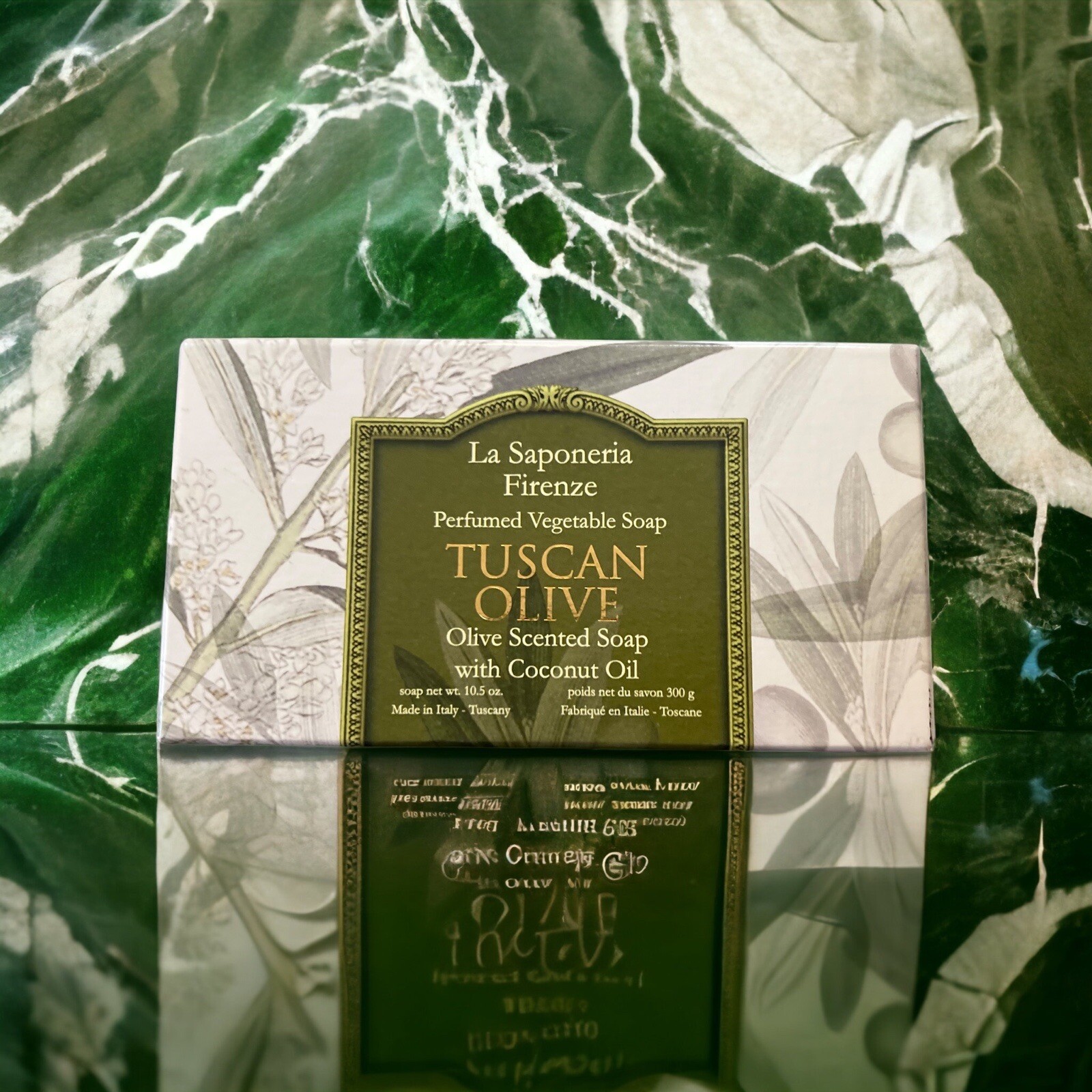 La Saponeria Firenze TUSCAN OLIVE Perfumed Vegetable Soap NEW 10.5 oz Italy