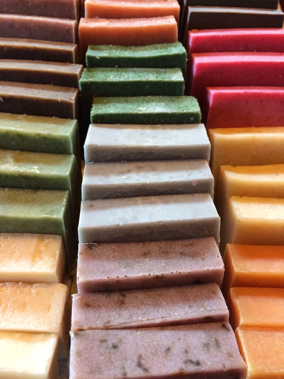 Hand Crafted Soap 3 Bars Organic Vegan Natural Olive And Coconut Oil With Shea