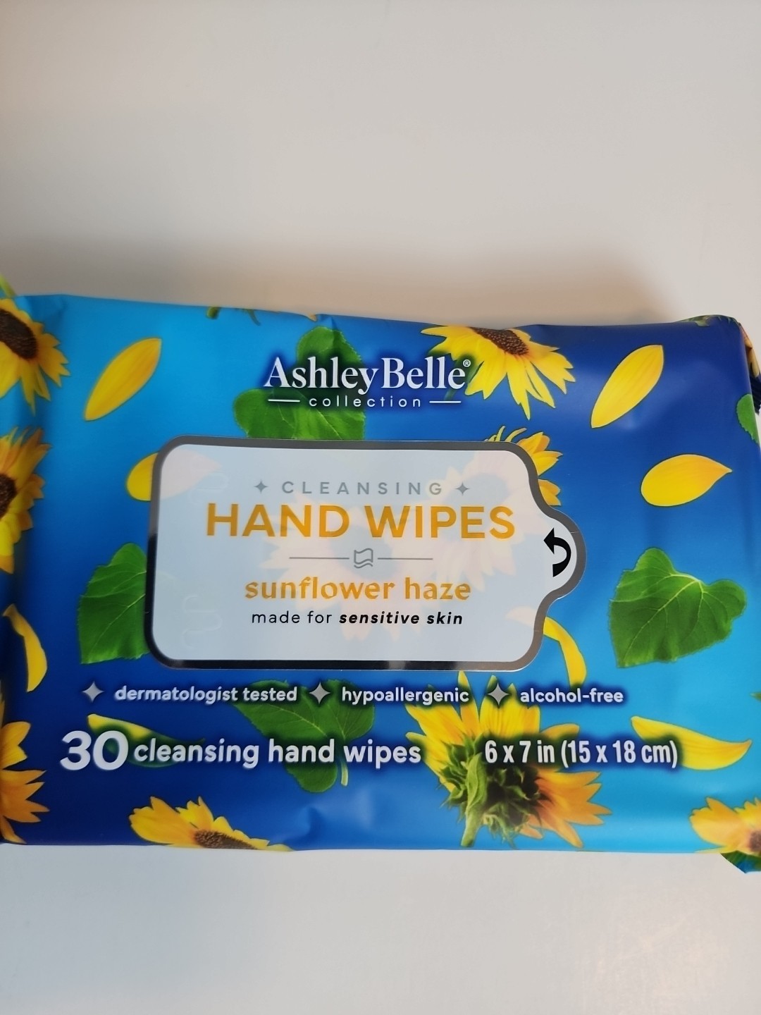 Hand Wipes Ashley Belle 4x-30 Per Alcohol-Free Hypoallergenic 120 Wipes!!