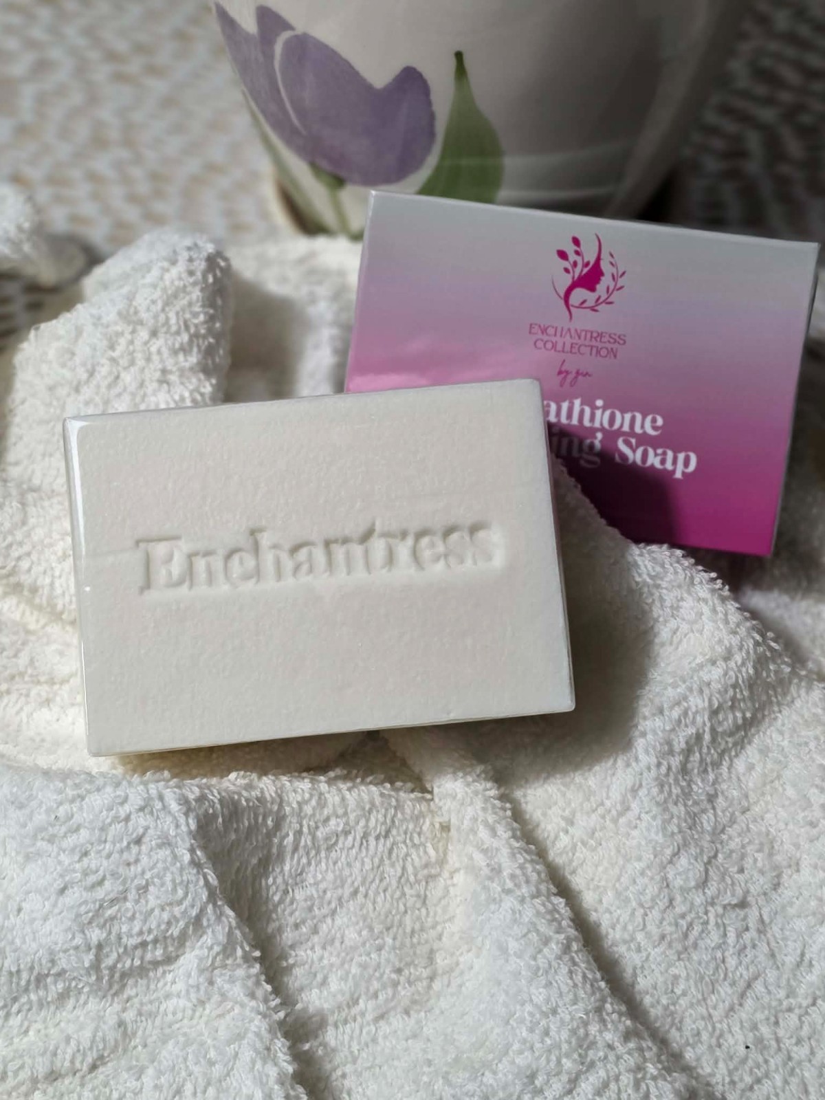 Enchantress Glutathione Brightening Soap 150g – For Radiant & Glowing Skin