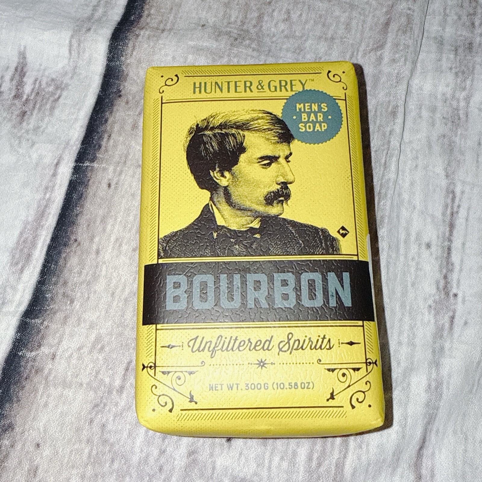 Hunter & Grey Men Bar Soap Bourbon 10.58 Oz