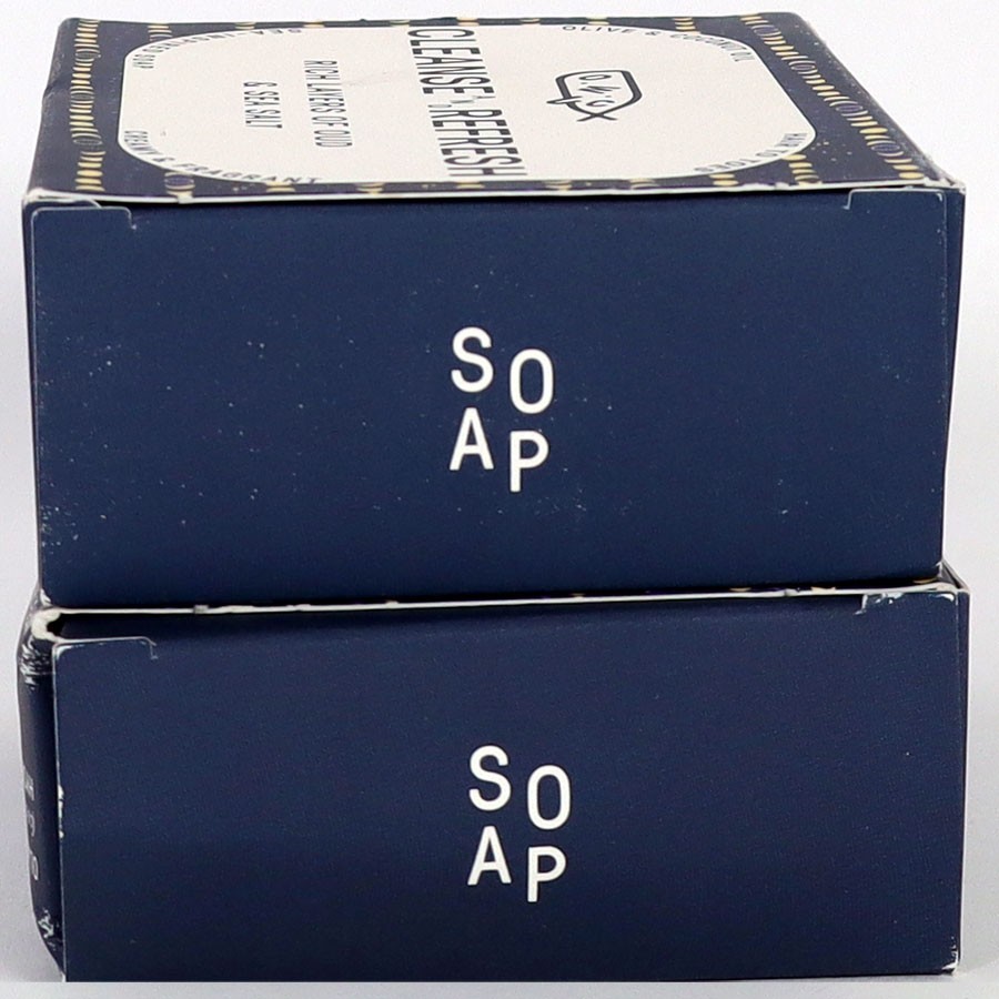 Old Whaling Co. Handmade Bar Soap, Mariners Moon, Olive & Coconut Oil, 5 oz (2)