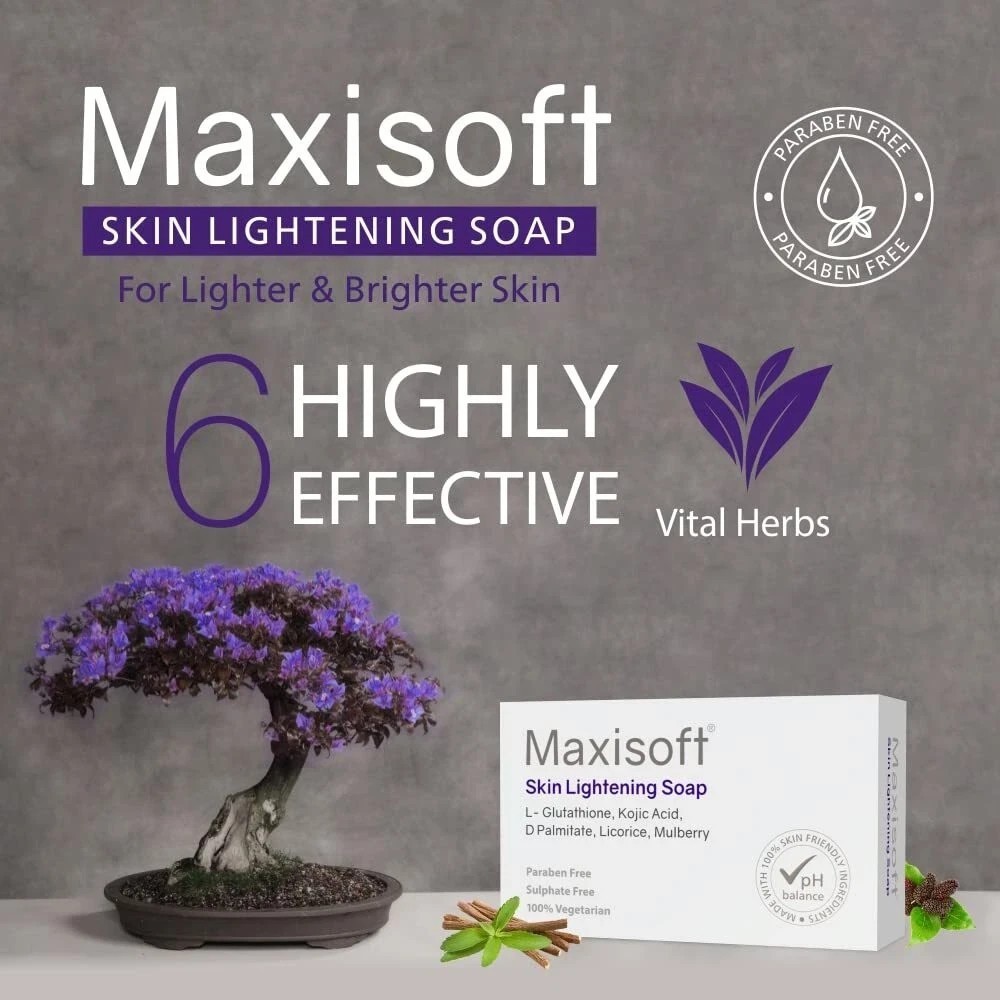 Maxisoft Skin Lightening Soap 75 gm f020
