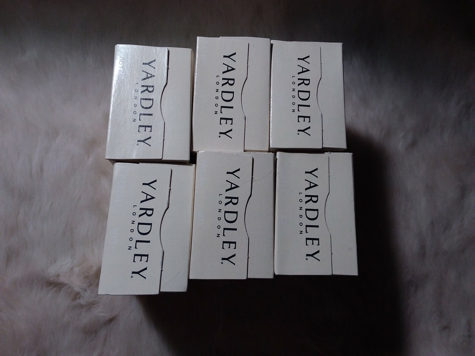 6 bars Yardley London Naturally Moisturizing Bath Bar Aloe and Avocado 4.25 oz.