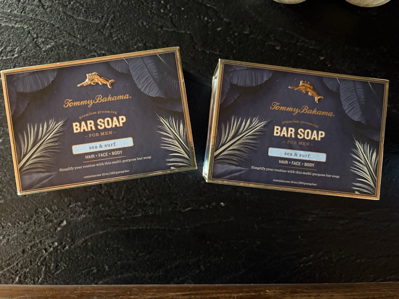 Tommy Bahama Sea & Surf ~ Face, Body & Hair Soap Bar for Men 10oz New (Qty:2)