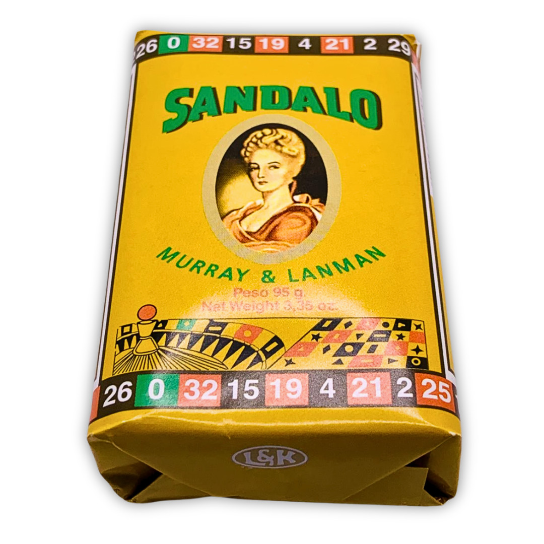 Murray & Lanman Sandalwood Bar Soap | Jabon Sandalo | 3.35 oz | Pack of 4