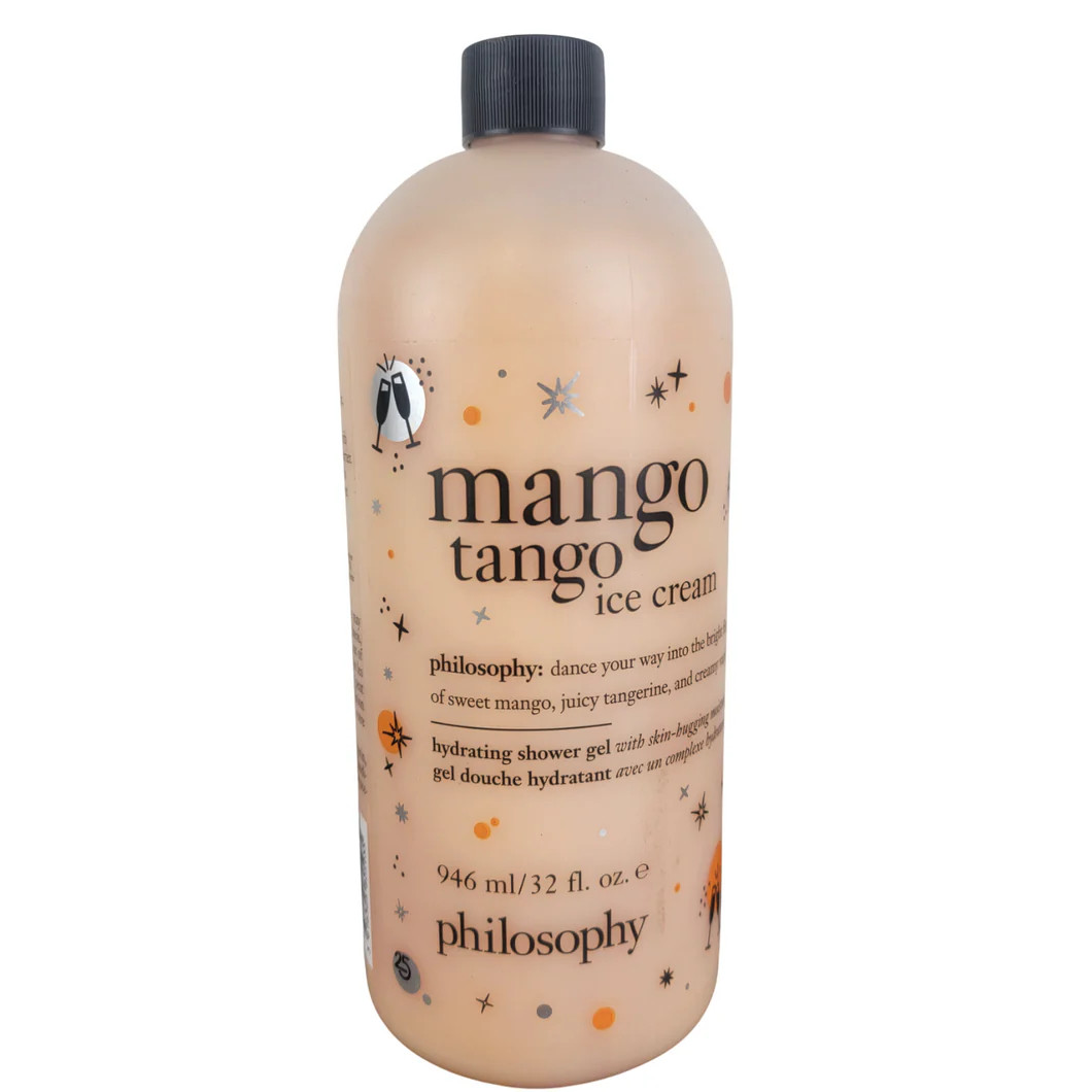 Philosophy Mango Tango Ice Cream Hydrating Shower Gel 32 oz NEW no pump