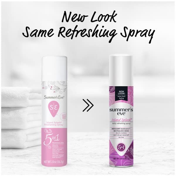 Summers Eve Freshening Spray Island Splash, 2 oz