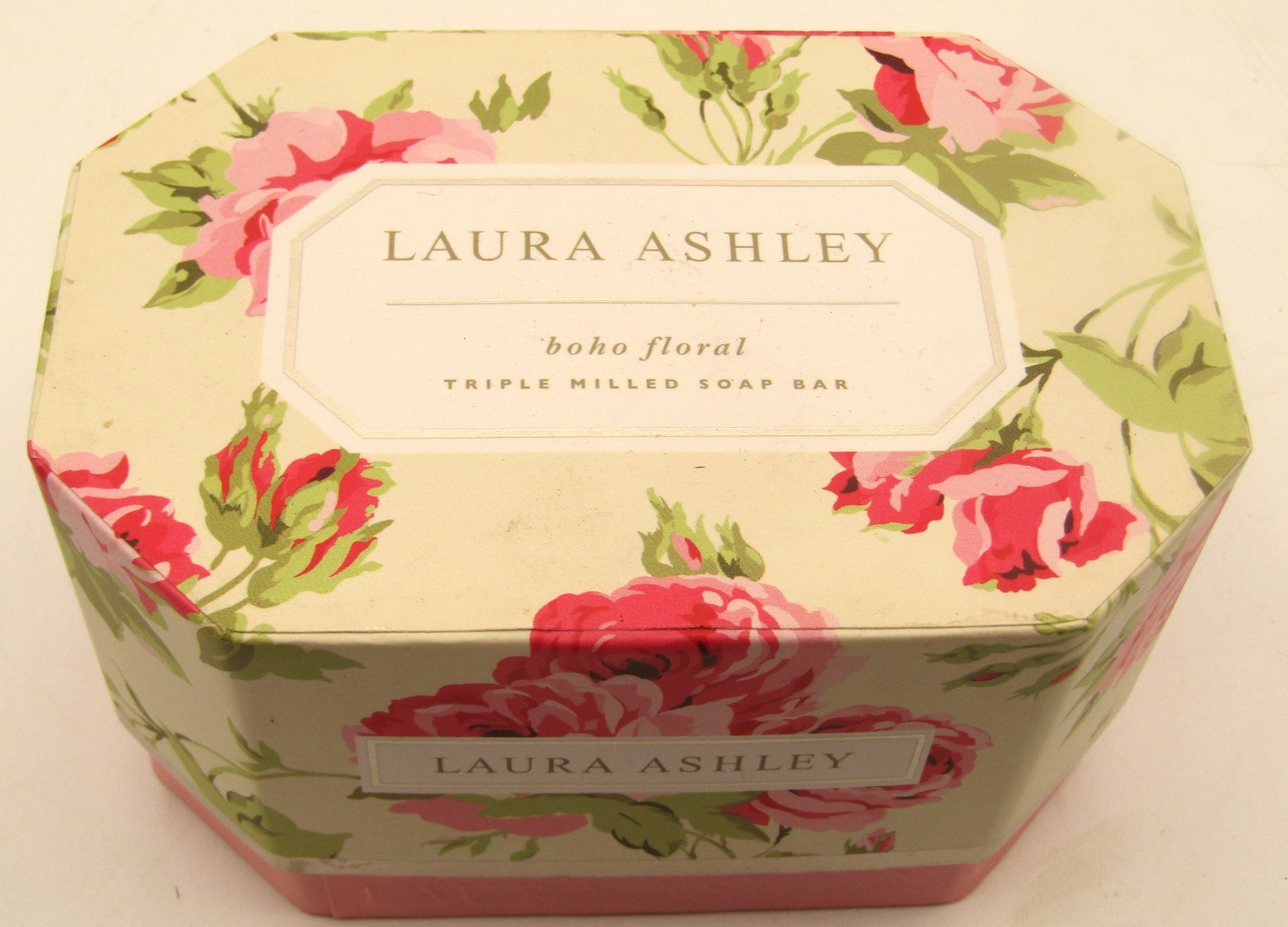 Laura Ashley Soap Bar Triple Milled Pure Vegetable Portugal 250g 8.8 oz Vintage