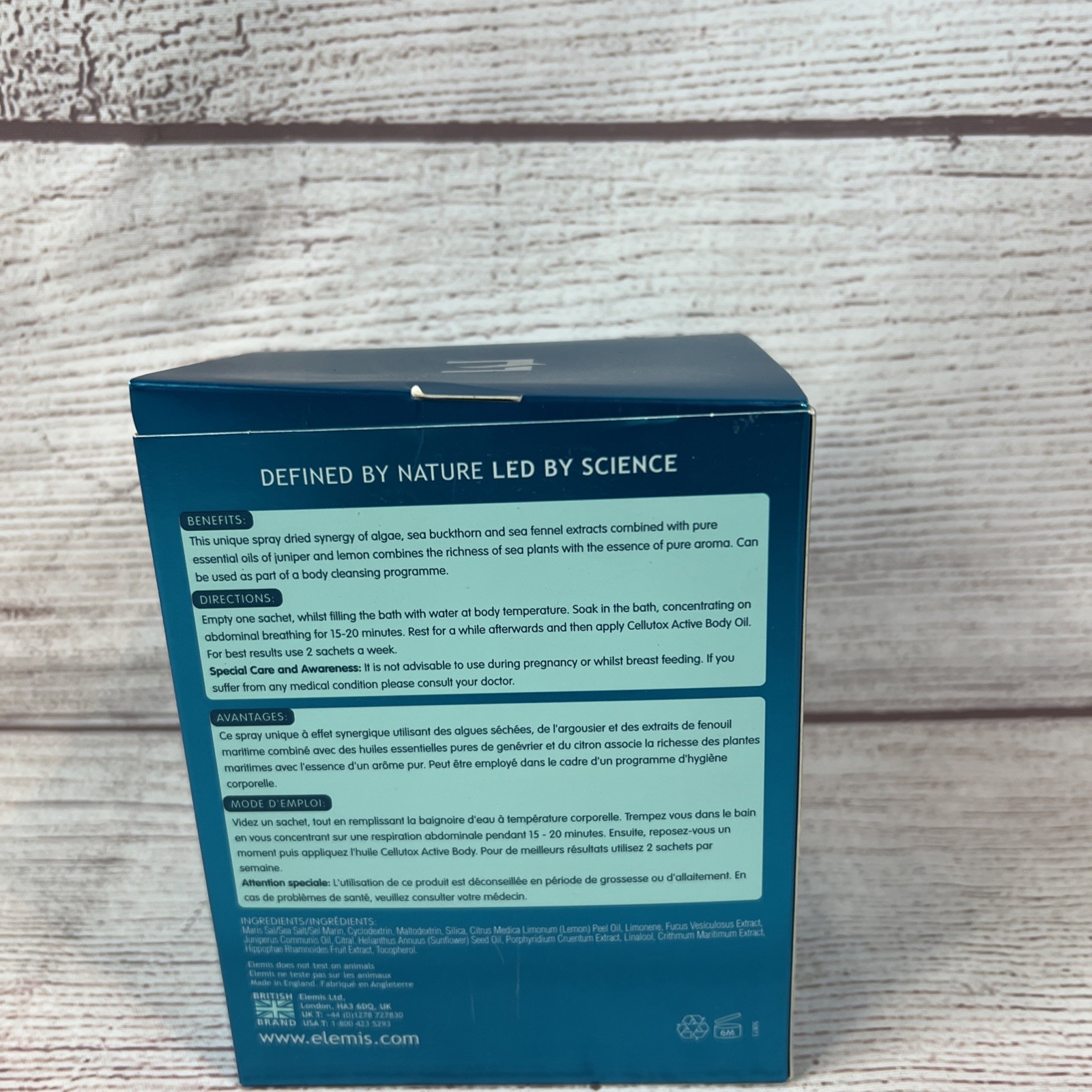 Elemis Spa Home Musclease Herbal Bath Synergy 10 Sachets Total 300 g 10.6 oz
