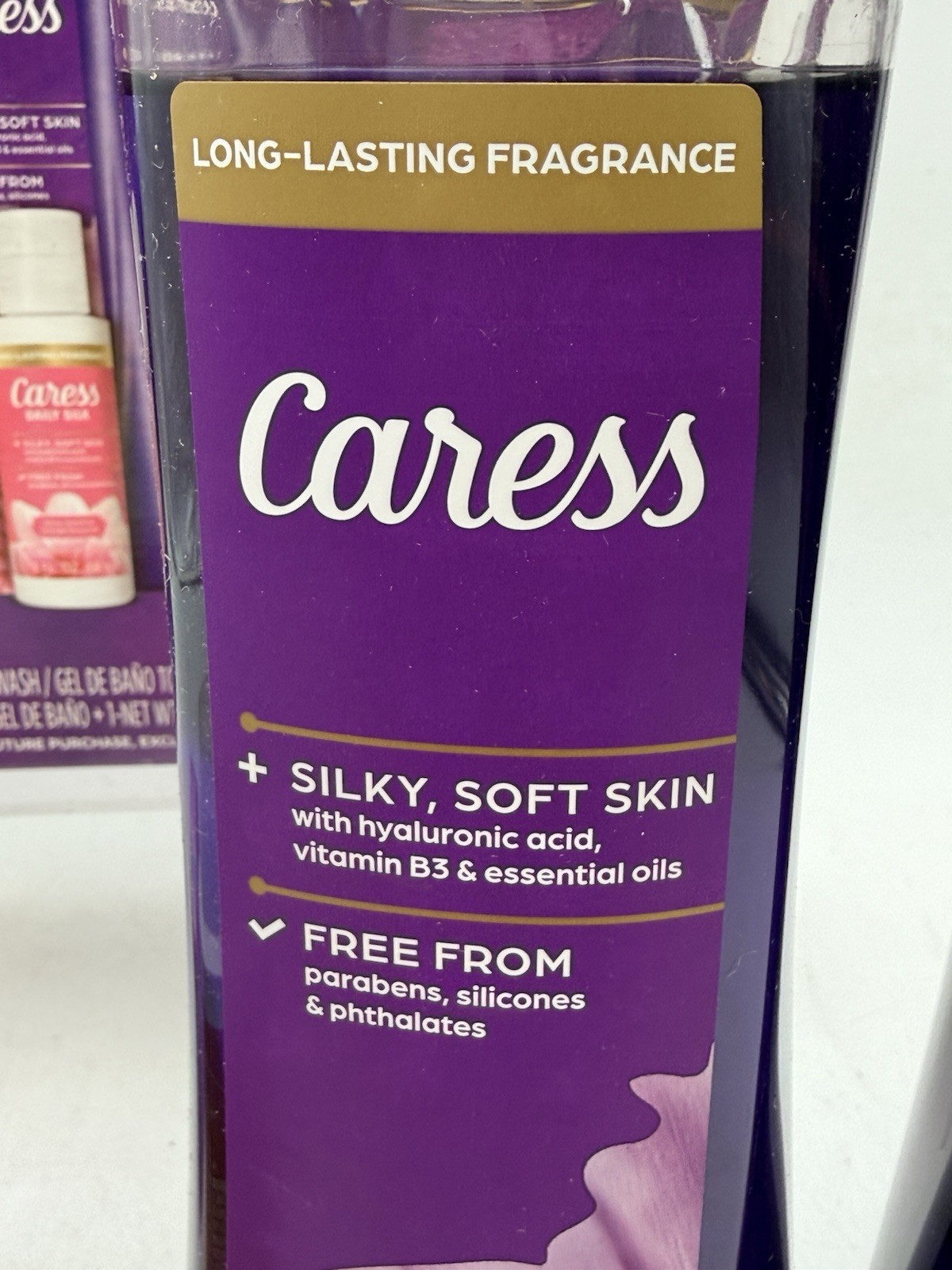 Caress Warm Embrace Bodywash and Bar Soap Skincare Gift Set 4 Piece NEW OPEN BOX