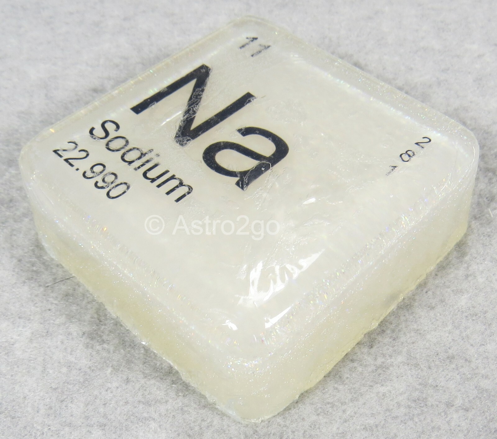 PERIODIC TABLE ELEMENT “Na” SODIUM NOVELTY HAND BATH SOAP-4 oz JUST BUBBLY NEW!