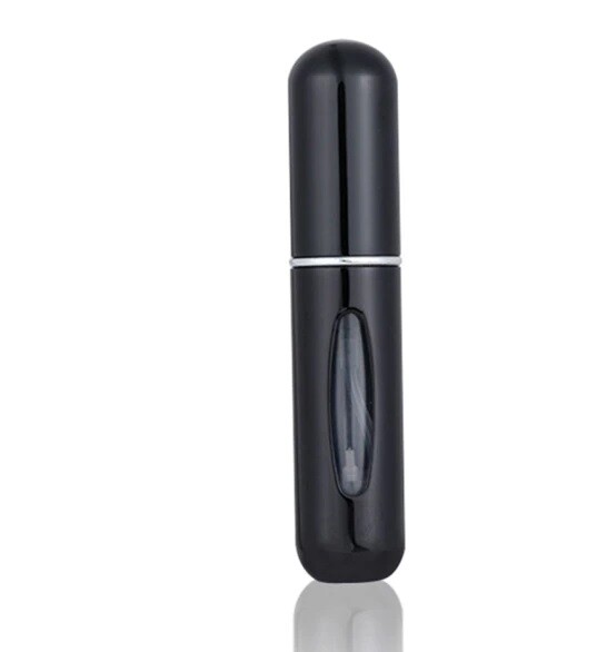 5ml Mini Refillable Travel Portable Perfume Atomizer Bottle Spray Pump Case