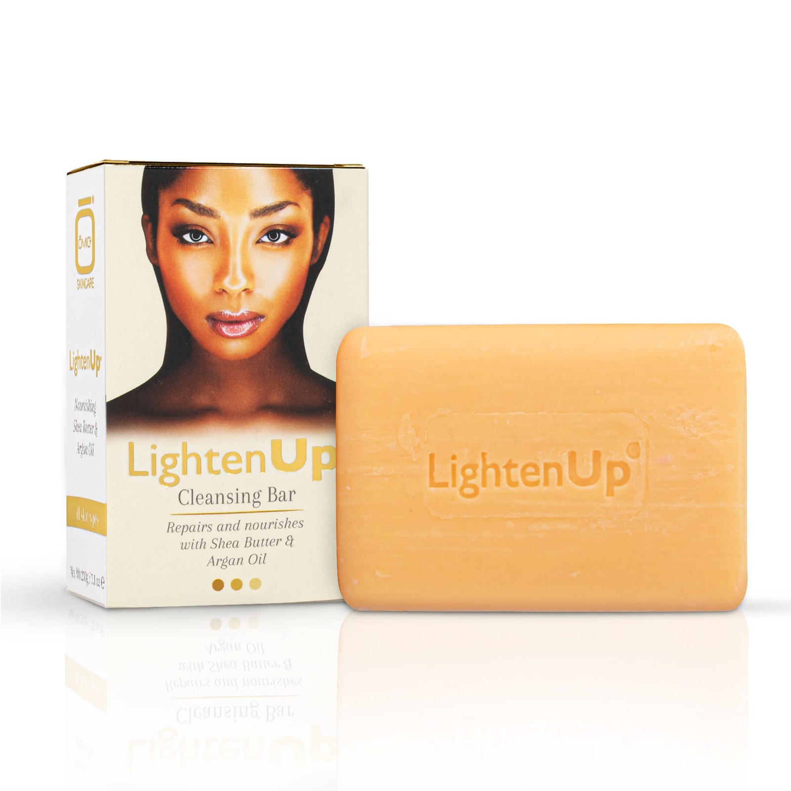 LightenUp Anti-Aging Cleansing Bar Soap 200g – Anti-oxidant Properties, with …