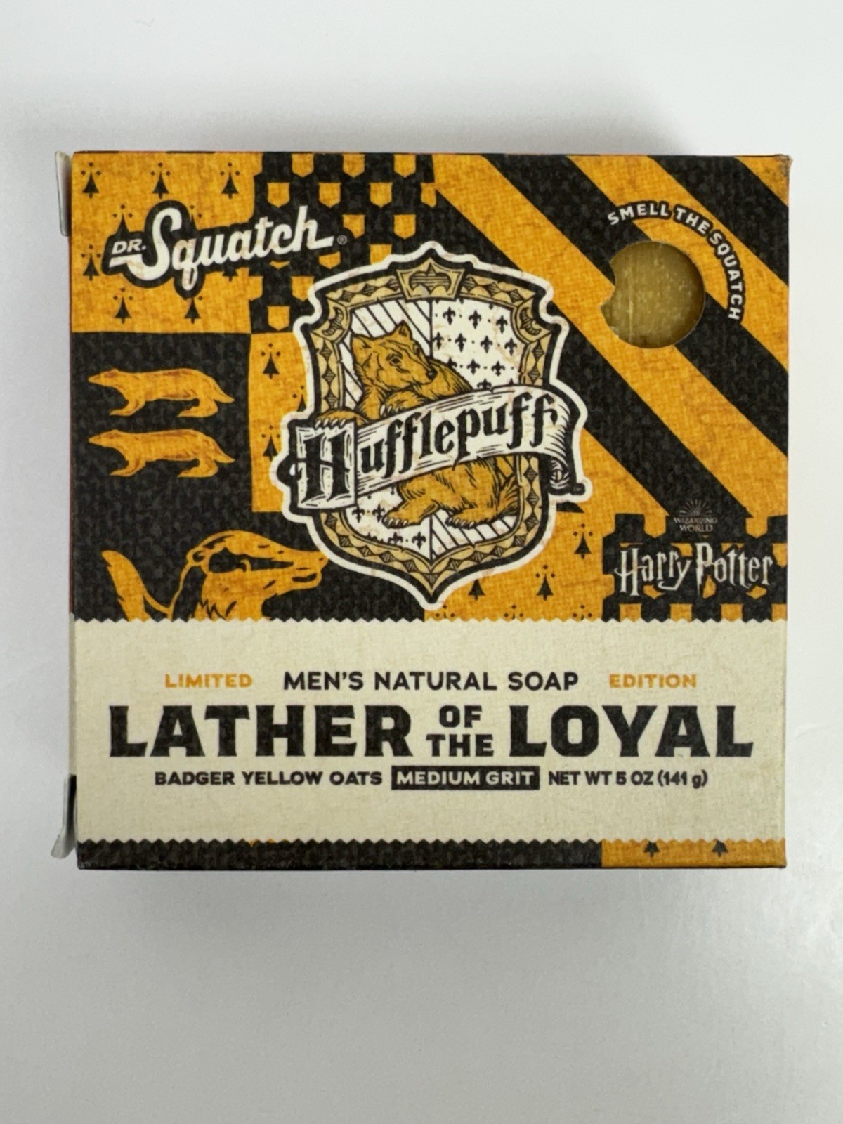 Dr. Squatch Harry Potter Lot Of 3 Limited Edition Soaps Variety New