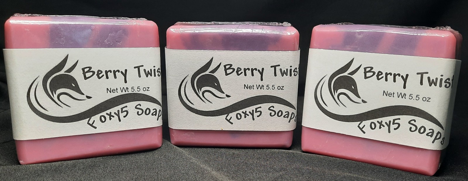 Berry Twist Homemade Artisan Soap