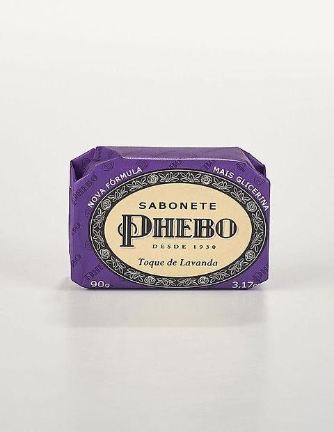 Phebo Lavender Glycerin Soap 90g – Sabonete Toque de Lavanda Brazilian
