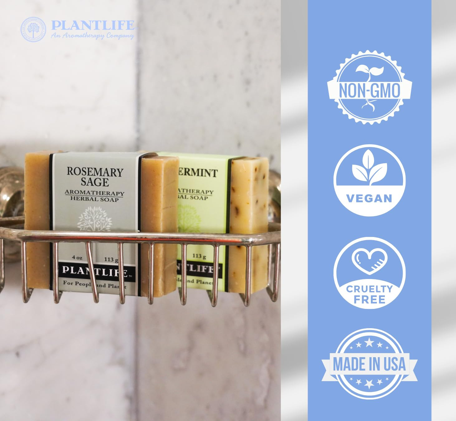 Frankincense and Myrrh Herbal Soap 4 Ounce Natural Plant Based Cleanser
