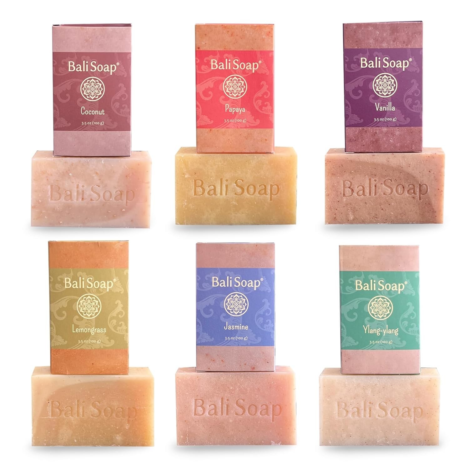 Natural Soap Gift Set – Handmade, Cold Process, Aromatherapy Spa Bar Soap for…