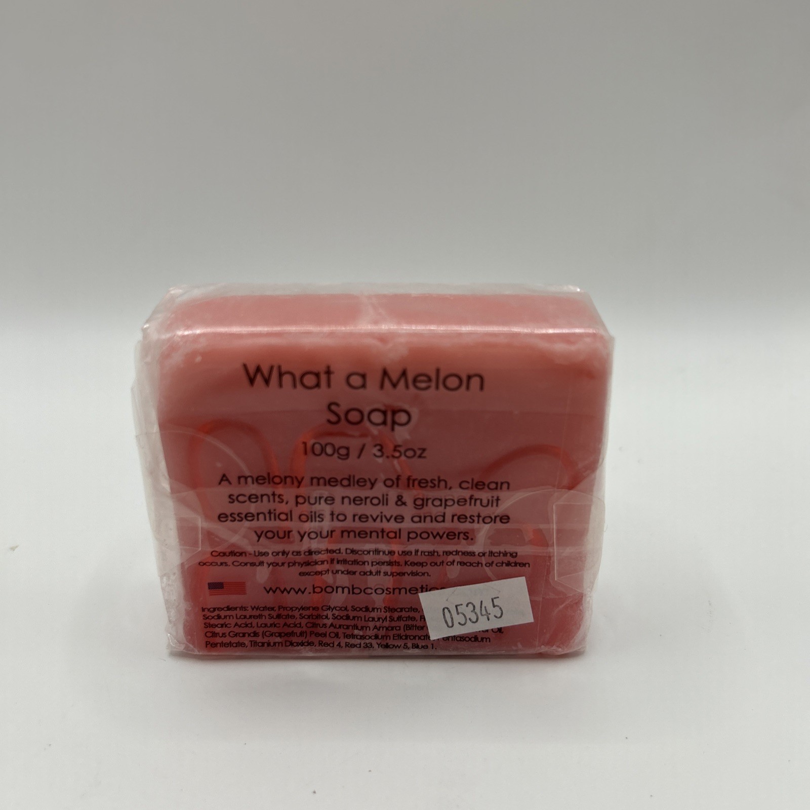 Set of 3 What A Melon Himalayan and Purrfect Bomb Cosmetics Bar Soap 3.5 oz