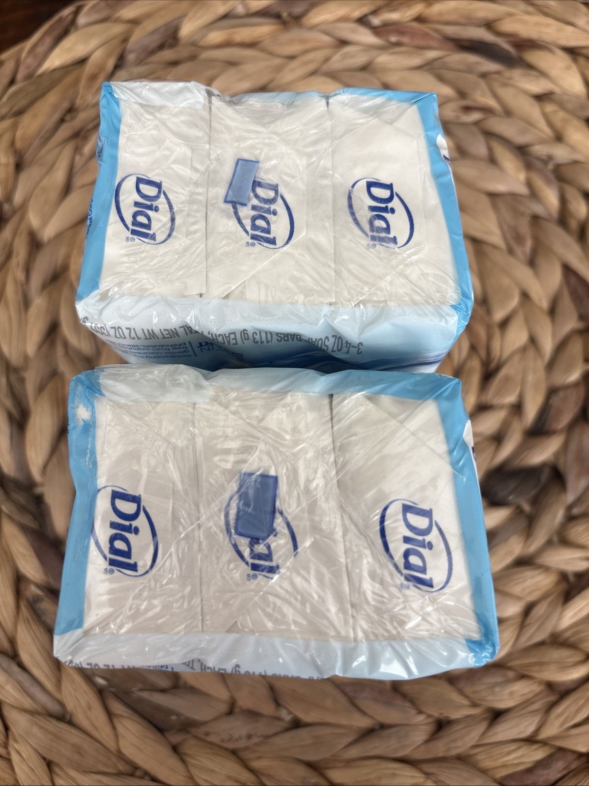 Dial Complete Spring Water Antibacterial Bar Soap Two Pack of 3;4oz Bars Sealed