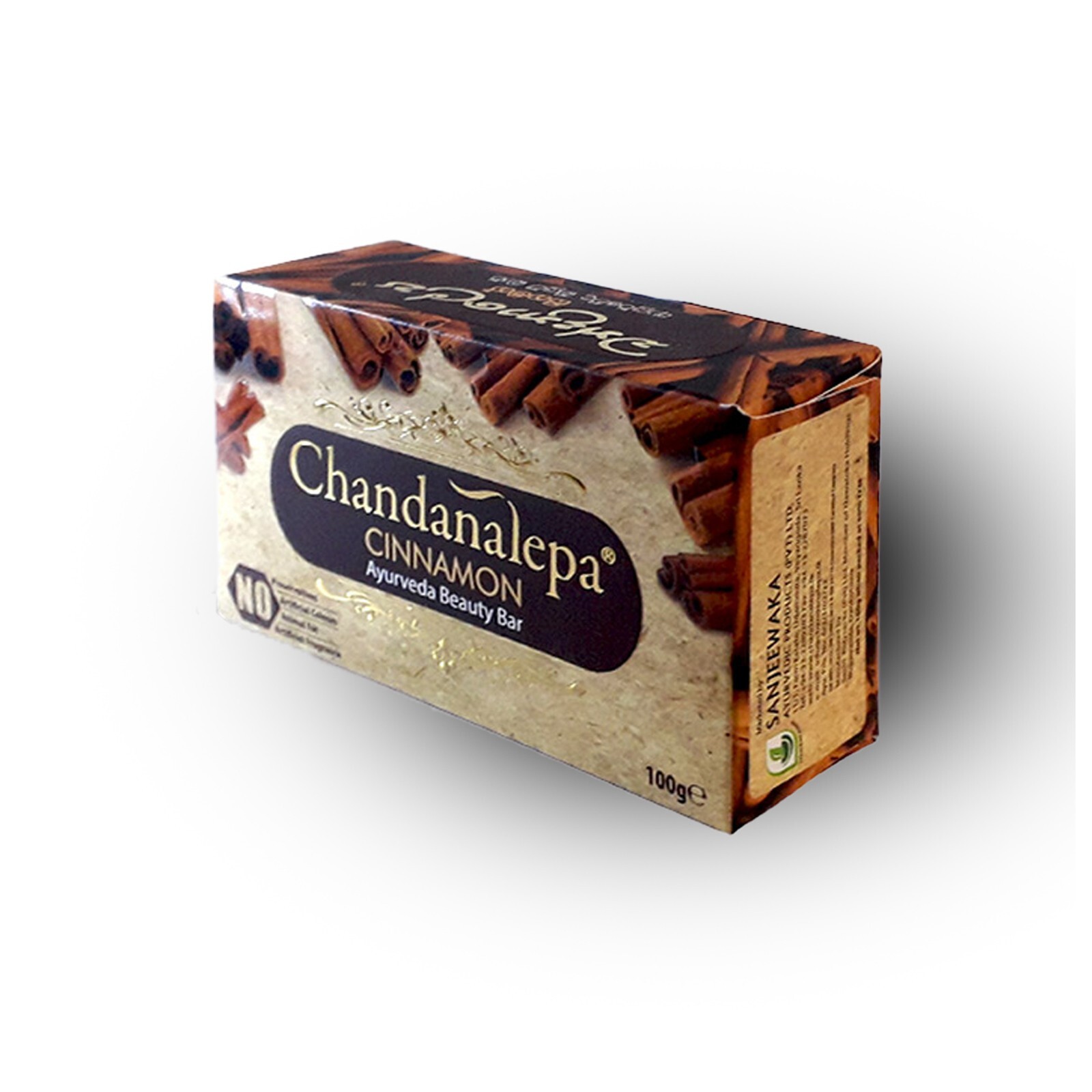 Herbal Beauty Soap Chandanalepa Health Germ Killing/cinnamon scrub/savon/jabón