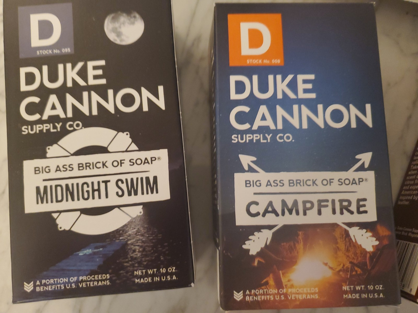 Lot of 4-Duke Cannon Supply Co. Big Ass Brick of Soap Variety Pack Bar Soap-NEW