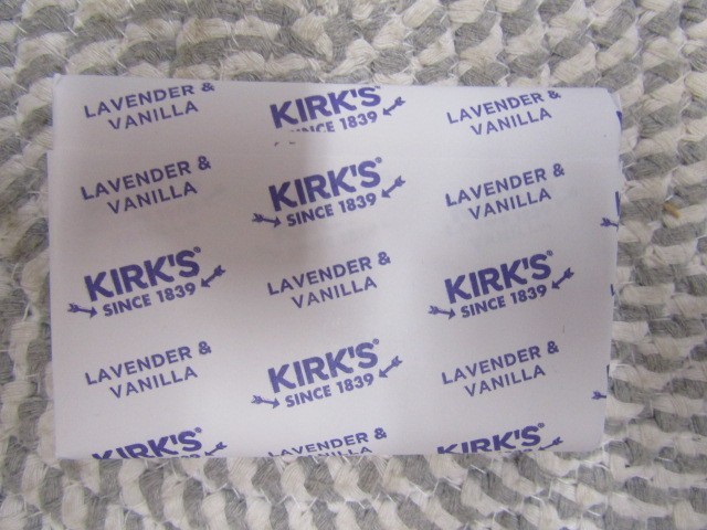 Kirk’s~~Lavender & Vanilla~~ Castile Soap plant‑based bar soap 4 oz 35