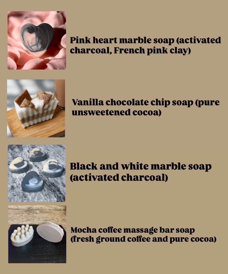 All Natural Goat Milk Soap Artisan Gift Set, Customizable *Read* Teachers Gift