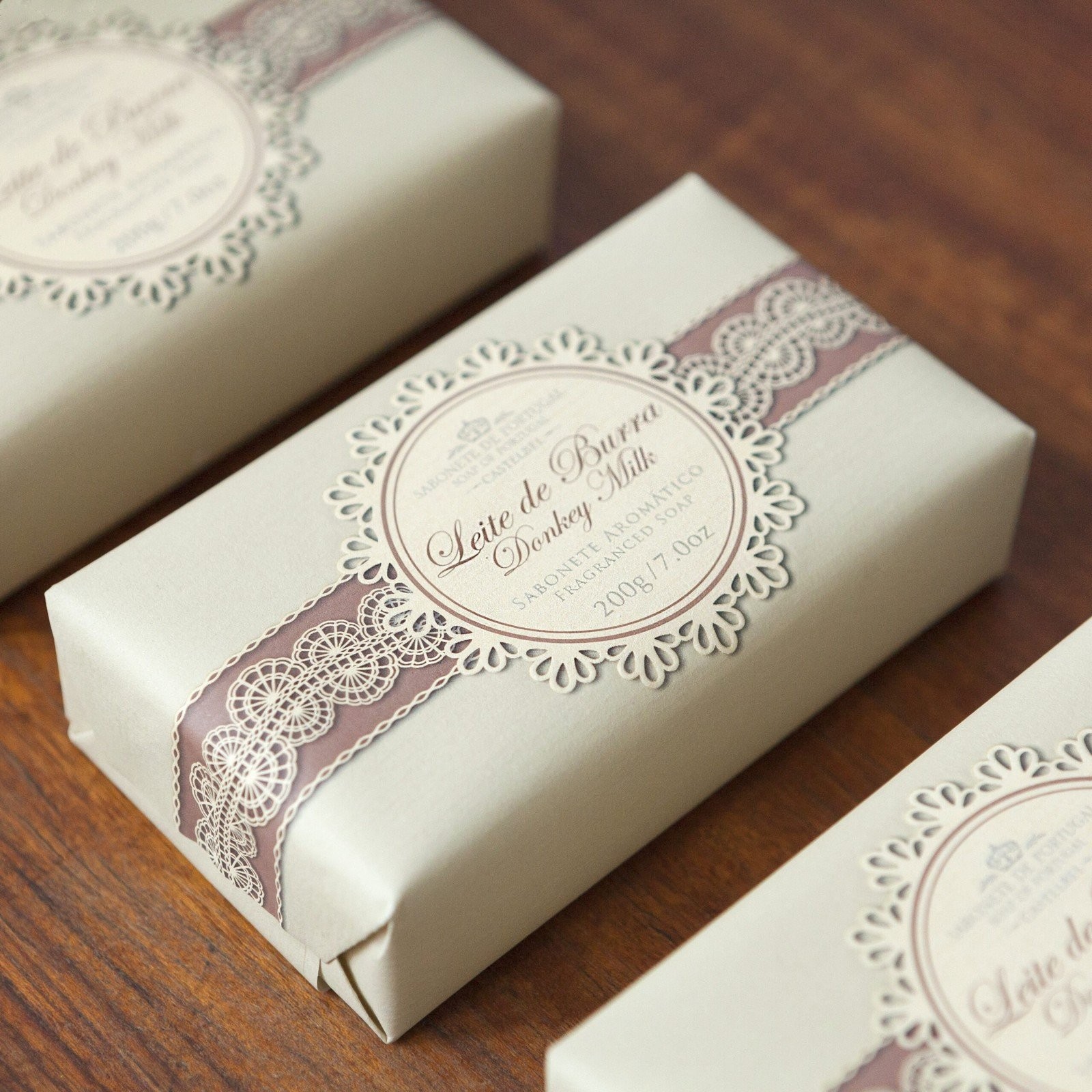 Castelbel Donkey Milk 2-Soap Bars Aromatic “Gourmet Donkey Milk” (200g x2)