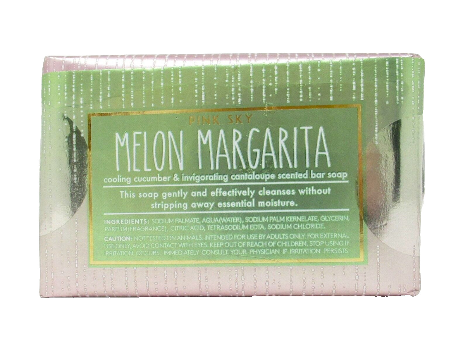 Luxury Bath Bar Soap Melon Margarita Scented vitamin E shea butter large 10.5oz
