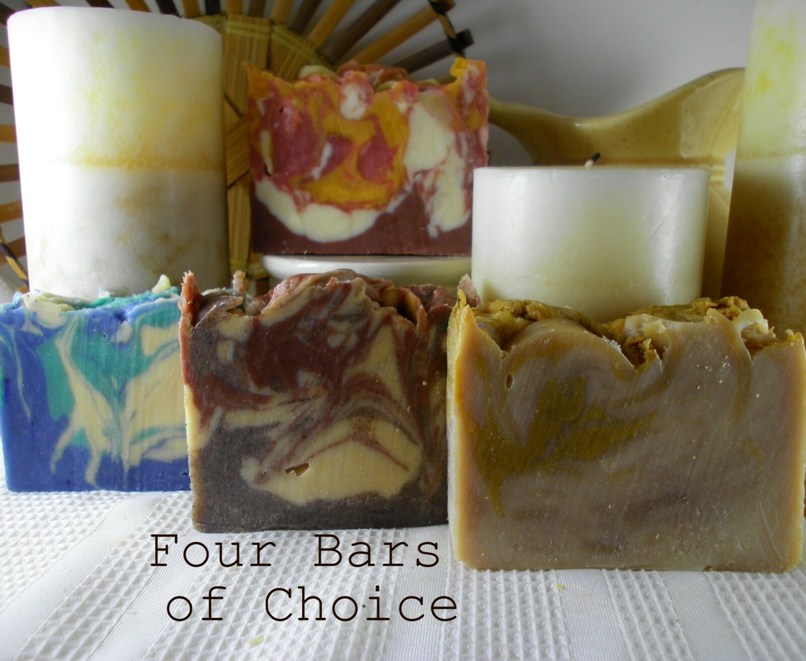 4 Bars Goat Milk Soap Your Choice Organic Natural Soap Handmade Homemade