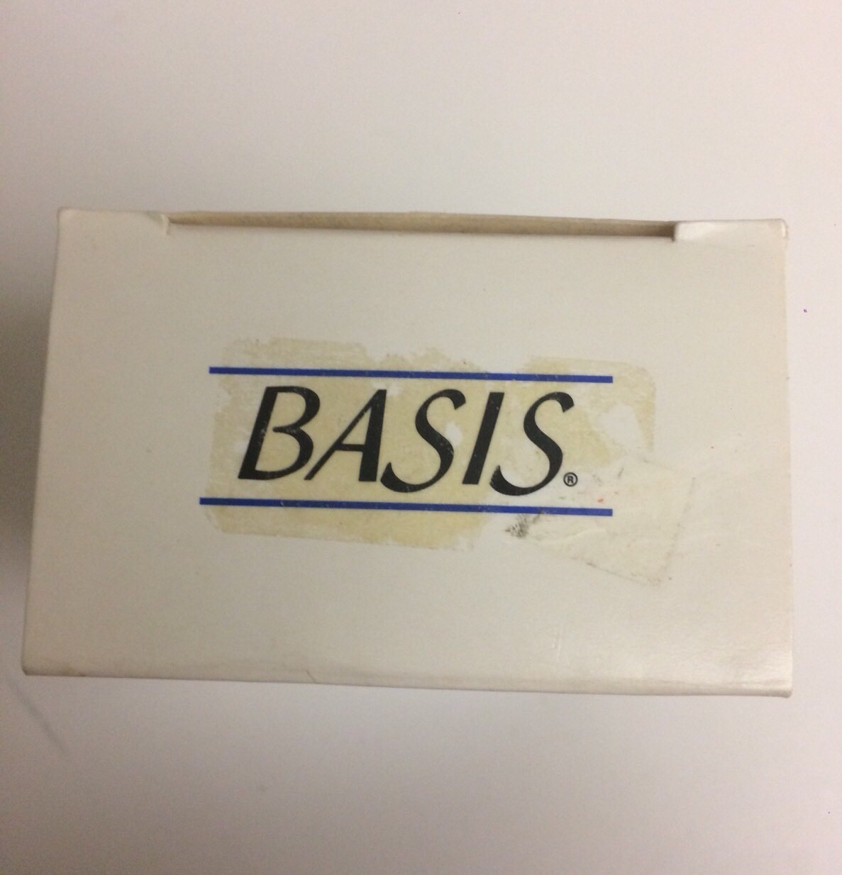 1 (ONE) Basis Bath Bar 5 oz. Combination Skin Fragrance & Preservative Free RARE