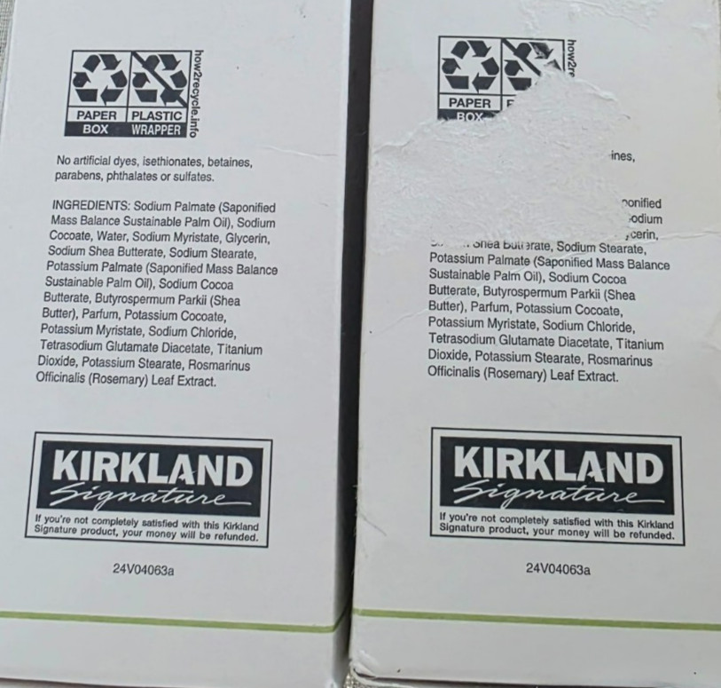 Kirkland Signature Bar Soap with Shea Butter, 10 Bars
